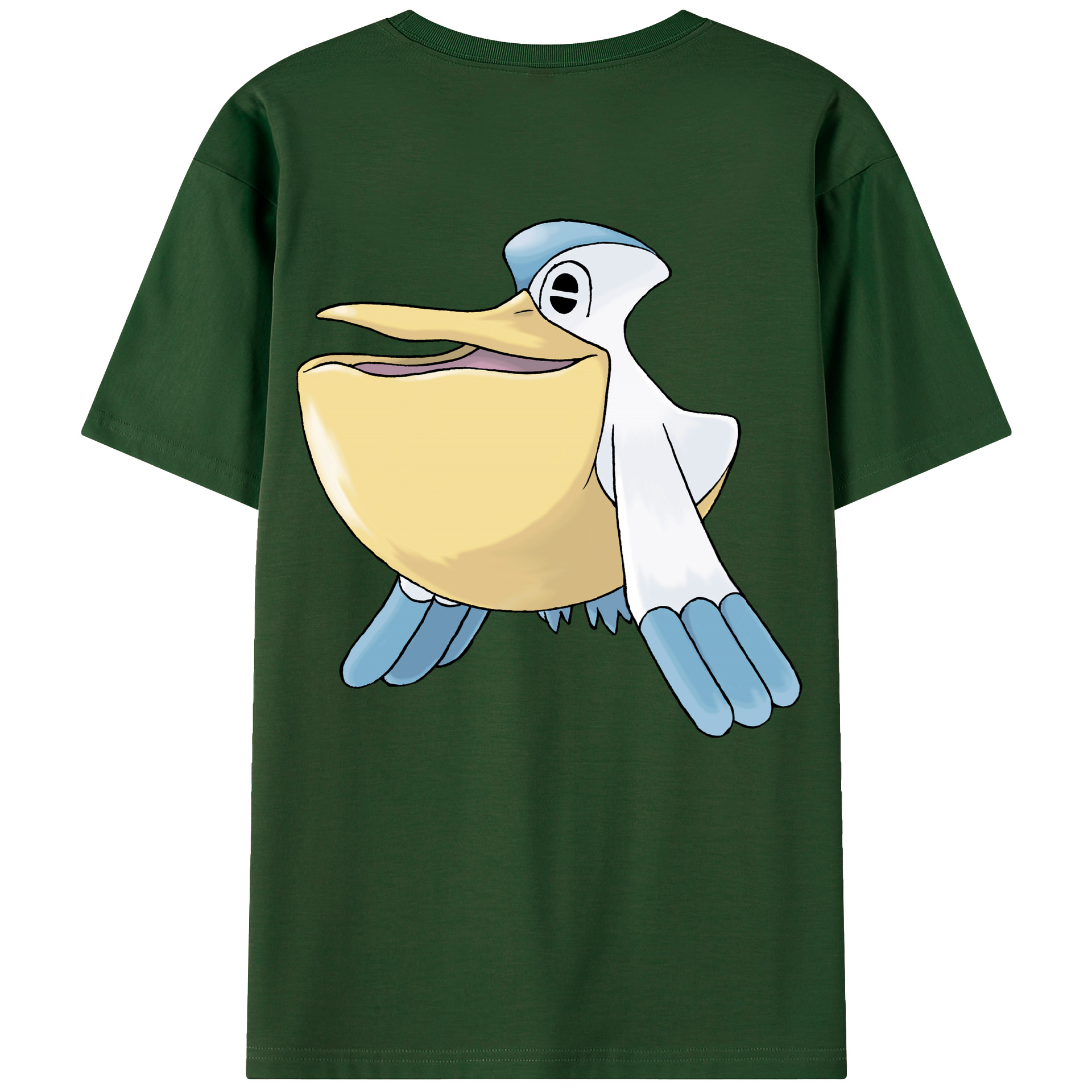 （画像用） ポケットモンスター Pokémon 綿100％半袖Tシャツ（背面プリント）